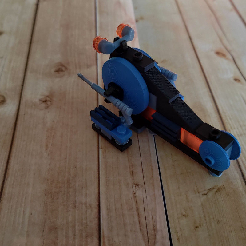 Star Wars Wookiee Saldırısı 3D Baskılı Yapı Seti - LEGO Uyumlu