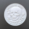 Memento Mori Plaket ve Anahtarlık - 3D Baskı Felsefi Aksesuar
