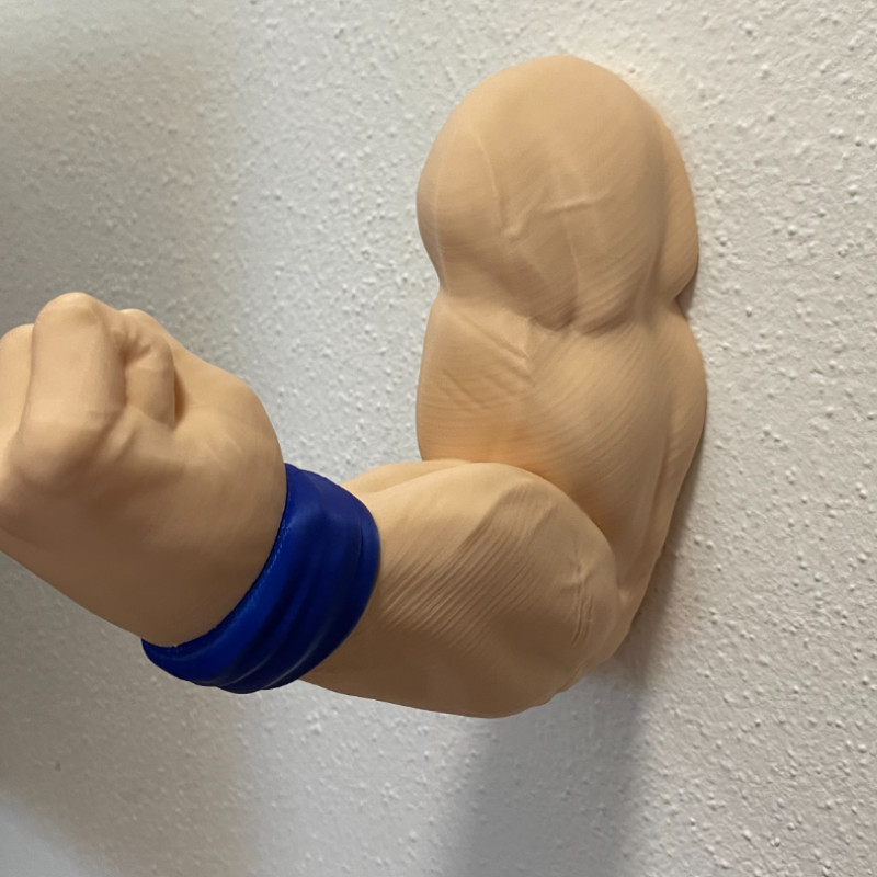 Goku El Şeklinde Duvar Tipi Kulaklık Askısı - 3D Baskı Anime Aksesuar