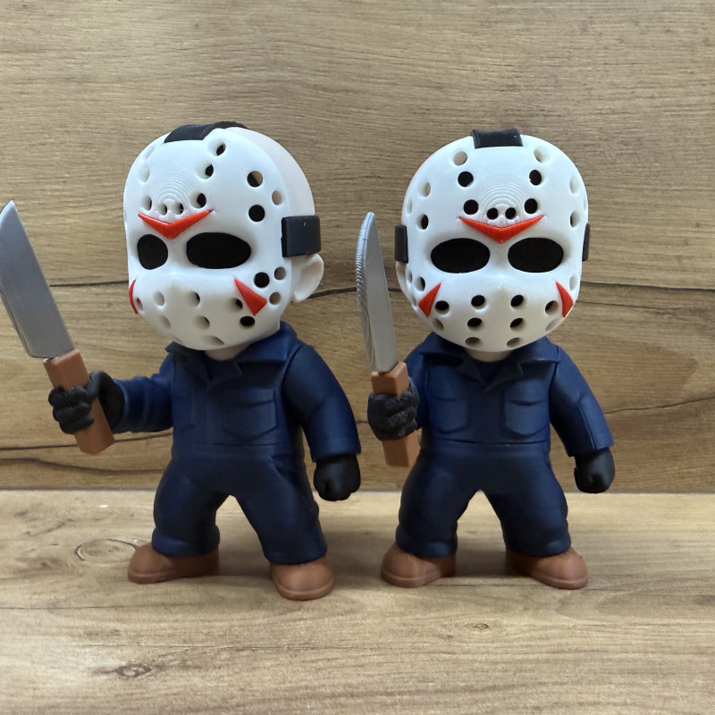 Jason 3D Baskı Film Karakteri Modeli - Oyuncak ve Koleksiyon