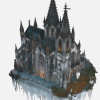 Korku Katedrali 3D Baskı Modeli - Boyanabilir Dekor