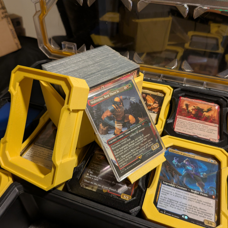 SnapKeep Kart Kutusu - 3D Baskılı Dayanıklı MTG Deckbox