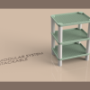 Modüler 3D Baskı Organizatör - Yığılabilir Raf Sistemi