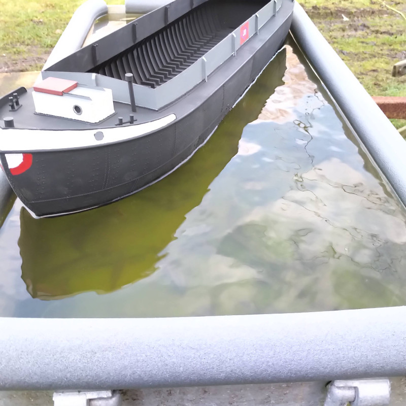 Hamburg Liman Mavnası 1:25 Ölçekli 3D Baskı Gemi Modeli