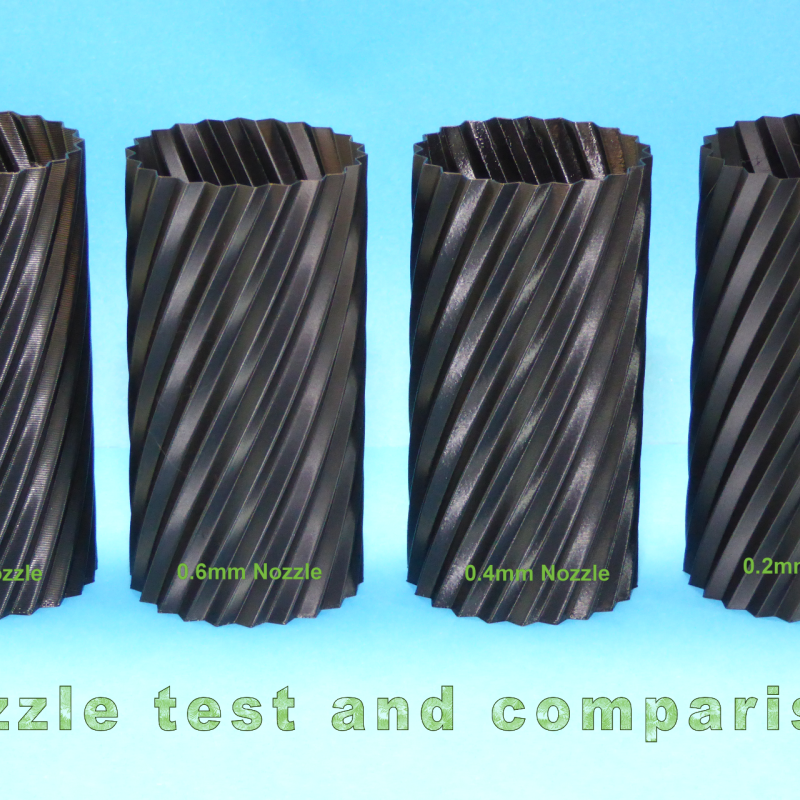 3D Baskı Nozzle Test ve Karşılaştırma Modeli - Kalite Analizi