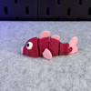 Hareketli Sevimli Balık 3D Baskı Modeli - Anahtarlık ve Dekor