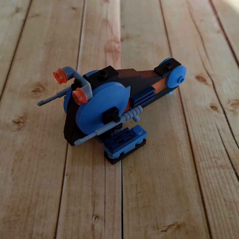 Star Wars Wookiee Saldırısı 3D Baskılı Yapı Seti - LEGO Uyumlu