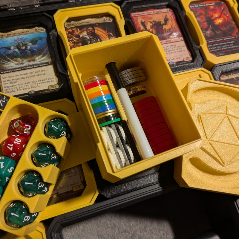 SnapKeep Kart Kutusu - 3D Baskılı Dayanıklı MTG Deckbox