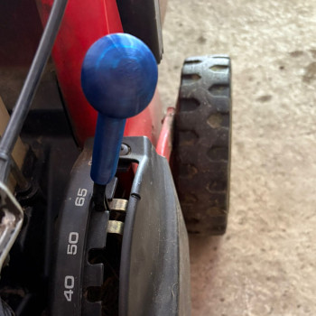 Çim Biçme Makinesi Kesim Yüksekliği Ayar Kolu - 3D Baskı Dayanıklı