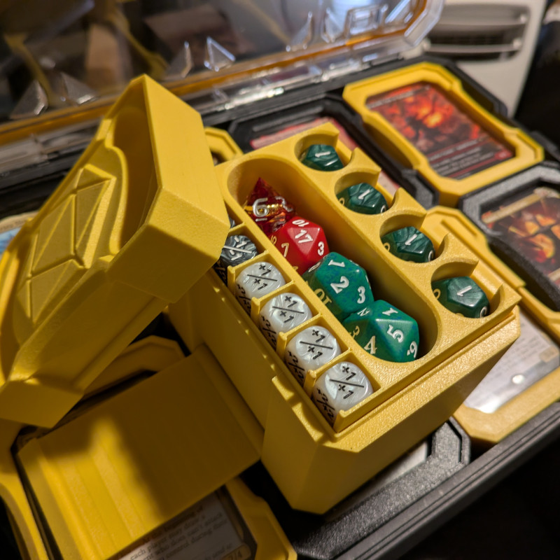 SnapKeep Kart Kutusu - 3D Baskılı Dayanıklı MTG Deckbox