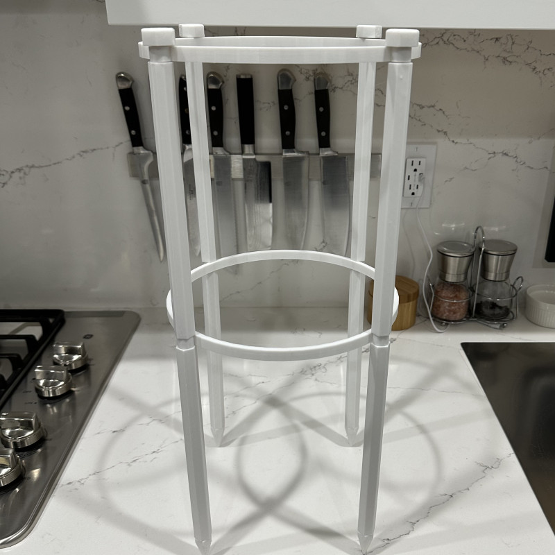 Modüler Domates Bitki Kafesi - 3D Baskı Bahçe Aksesuarı