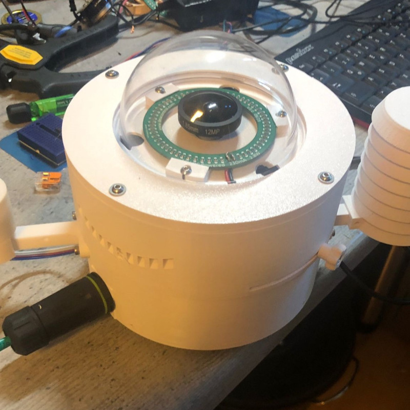 DIY Tüm Gökyüzü Kamerası - 3D Baskı Astronomi Eğitim Seti