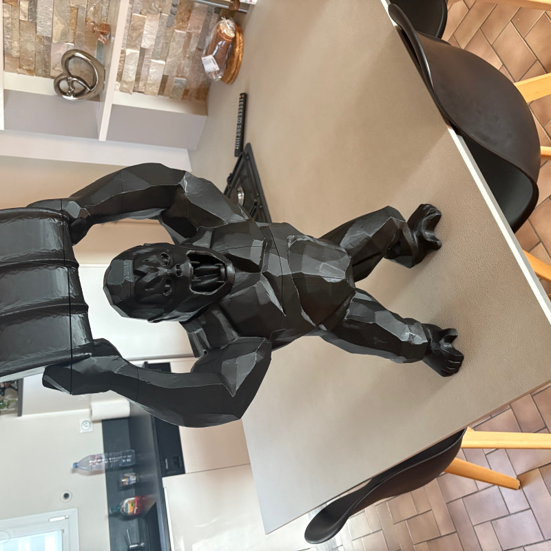 Dev King Kong Heykeli - 80 cm 3D Baskı Dekorasyon