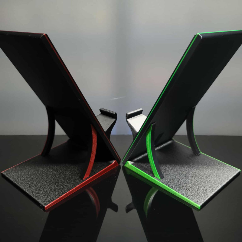 Bal Peteği Desenli Telefon Tutucu Stand - 3D Baskı