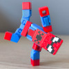Print-in-Place Spider-Man 3D Baskı Figürü - Minecraft Temalı Hareketli Oyuncak