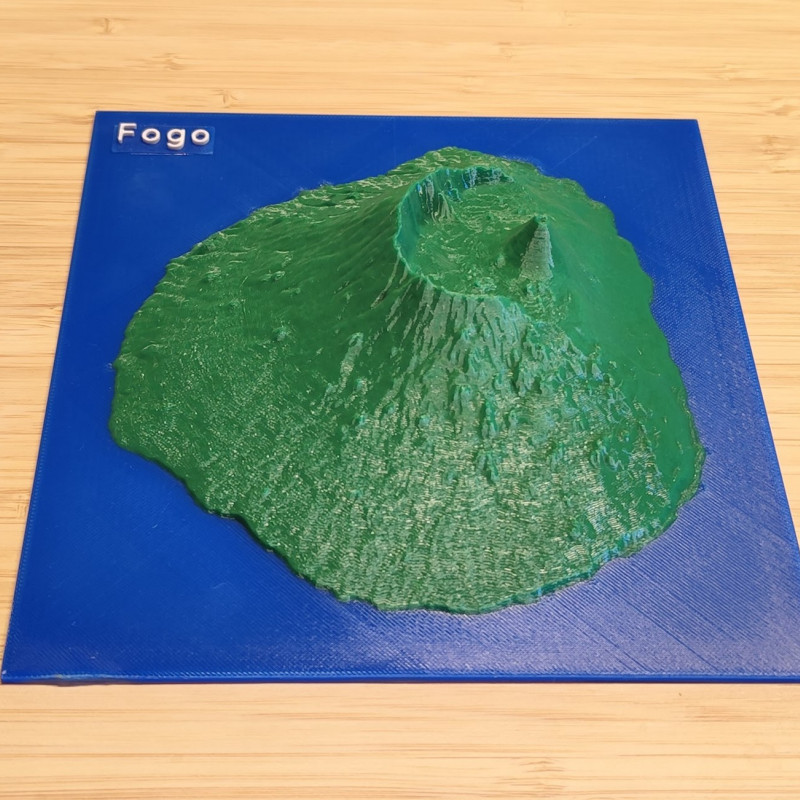 Yeşil Burun Adaları 3D Topografik Harita Seti - Eğitim ve Dekorasyon