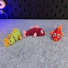Hareketli Sevimli Balık 3D Baskı Modeli - Anahtarlık ve Dekor