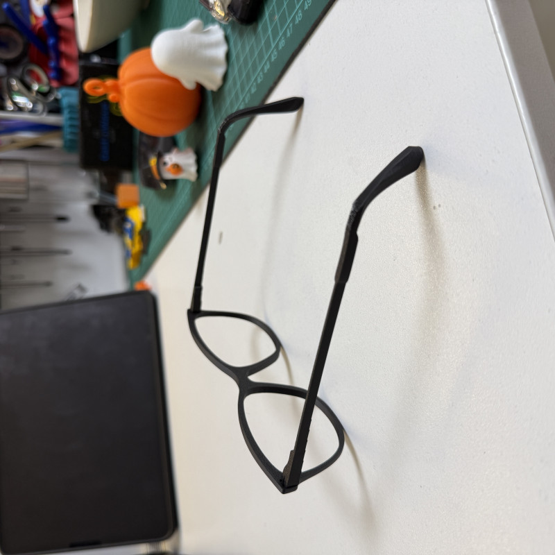 Şık 3D Baskı Gözlük Çerçevesi - Hafif ve Dayanıklı