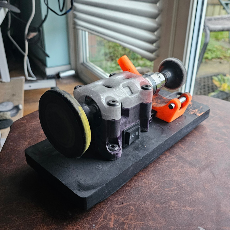 Çok Amaçlı 3D Baskı Polisaj ve Zımpara Makinesi - Profesyonel DIY Alet