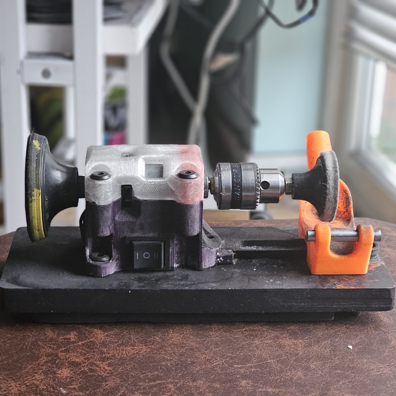 Çok Amaçlı 3D Baskı Polisaj ve Zımpara Makinesi - Profesyonel DIY Alet