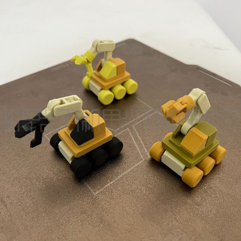 Shuangshuang Döner Yan Duvar Mühendislik Kepçe Kamyonu 3D Baskı Modeli