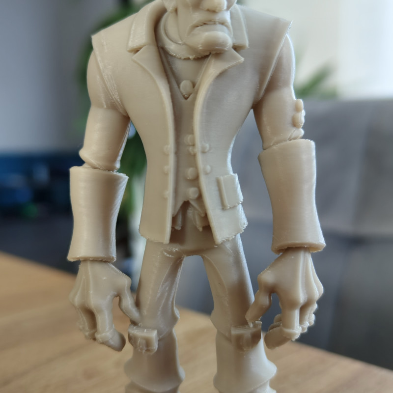 Frankenstein Canavarı Figürü - 3D Baskı Koleksiyon Parçası