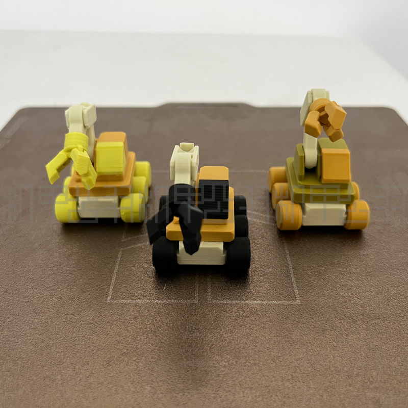 Shuangshuang Döner Yan Duvar Mühendislik Kepçe Kamyonu 3D Baskı Modeli