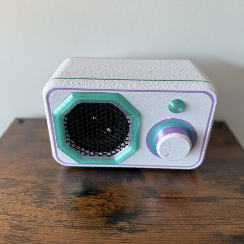 AfterGlow Bluetooth Hoparlör - 3D Baskılı DIY Hi-Fi Ses Sistemi