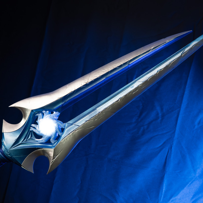 Thunderfury Rüzgar Arayıcısı Kutsal Kılıcı - 3D Baskı Cosplay Silahı