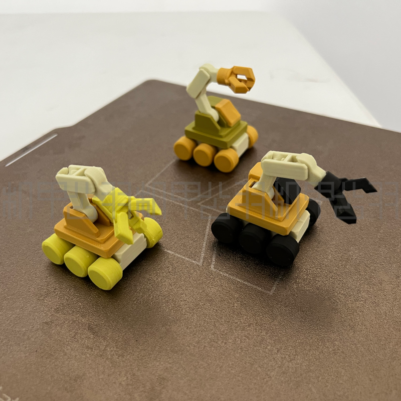 Shuangshuang Döner Yan Duvar Mühendislik Kepçe Kamyonu 3D Baskı Modeli