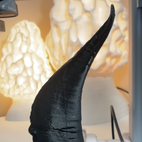 Keçi Boynuzu Yem Torbası - 3D Baskı Moda Çantası