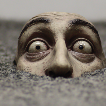 Uyanış Yüz Maskesi - 3D Baskı Korku Dekoru ve Aksesuarı