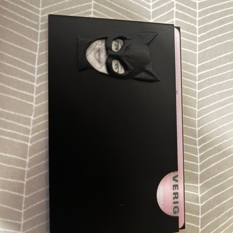 Catwoman Ehliyet Kılıfı - Özel 3D Baskı Aksesuar Catwoman Ehliyet Kılıfı - Özel 3D Baskı Aksesuar