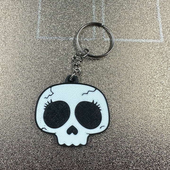 3D Baskı Kafatası Anahtarlık - Özel Tasarım Dekoratif Aksesuar 3D Baskı Kafatası Anahtarlık - Özel Tasarım Dekoratif Aksesuar