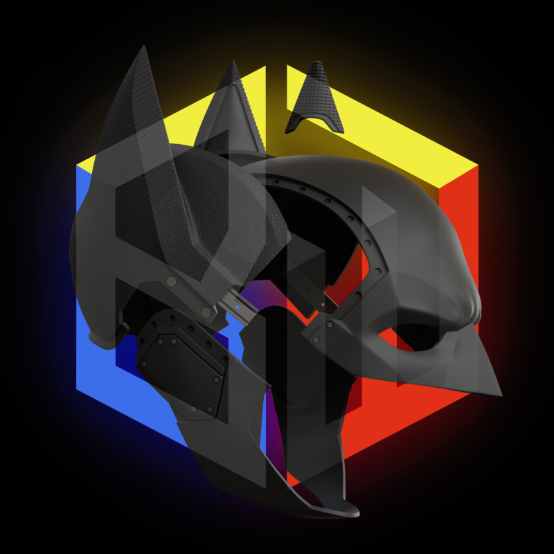 Batman 2022 Konsept Kaskı - 3D Baskı Cosplay Aksesuarı Batman 2022 Konsept Kaskı - 3D Baskı Cosplay Aksesuarı