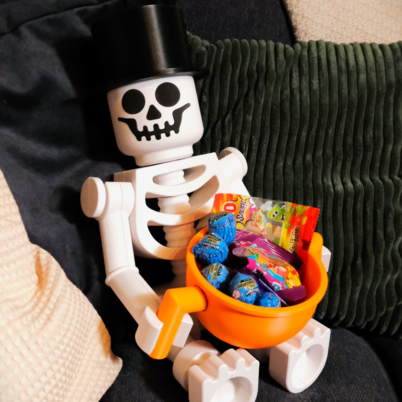 XXL İskelet Blok Figür - Hareketli Eklemler ve Cadılar Bayramı Aksesuarları XXL İskelet Blok Figür - Hareketli Eklemler ve Cadılar Bayramı Aksesuarları
