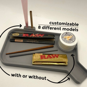 Özelleştirilebilir 3D Baskı Rolling Tray - Pratik ve Taşınabilir