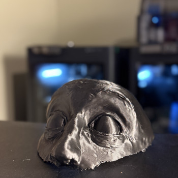 Uyanış Yüz Maskesi - 3D Baskı Korku Dekoru ve Aksesuarı Uyanış Yüz Maskesi - 3D Baskı Korku Dekoru ve Aksesuarı