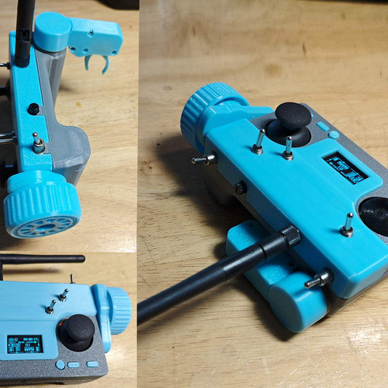 3D Baskılı Taşınabilir RC Kontrolcü - Loli3 Tabanlı Oyun ve Hobi