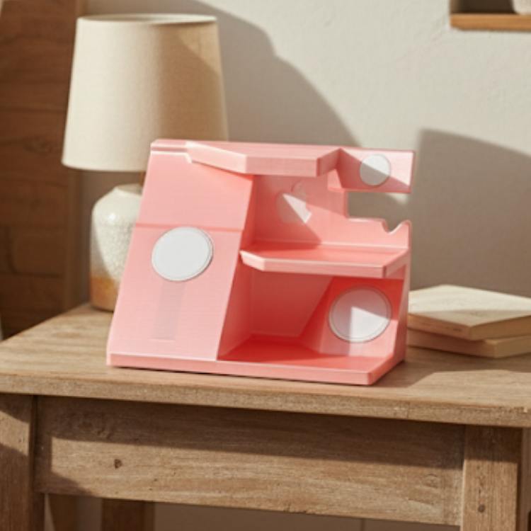 Masaüstü Şarj ve Organizatör - MagSafe Uyumlu 3D Baskı Lamba