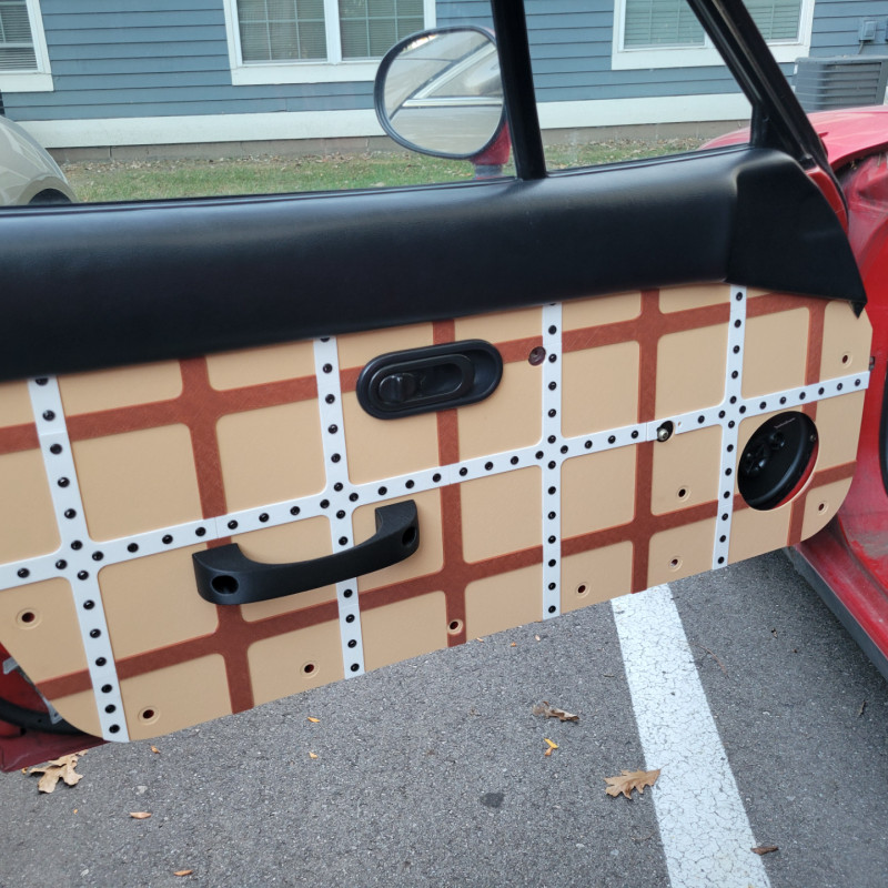 NA Miata Kapı Paneli - 3D Baskılı Özel Tasarım