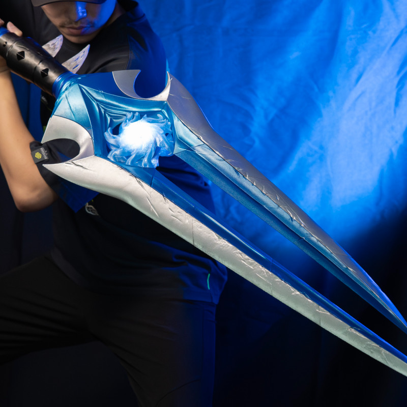 Thunderfury Rüzgar Arayıcısı Kutsal Kılıcı - 3D Baskı Cosplay Silahı