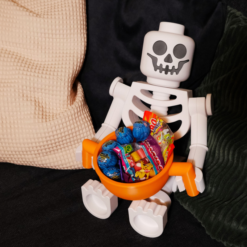 XXL İskelet Blok Figür - Hareketli Eklemler ve Cadılar Bayramı Aksesuarları XXL İskelet Blok Figür - Hareketli Eklemler ve Cadılar Bayramı Aksesuarları