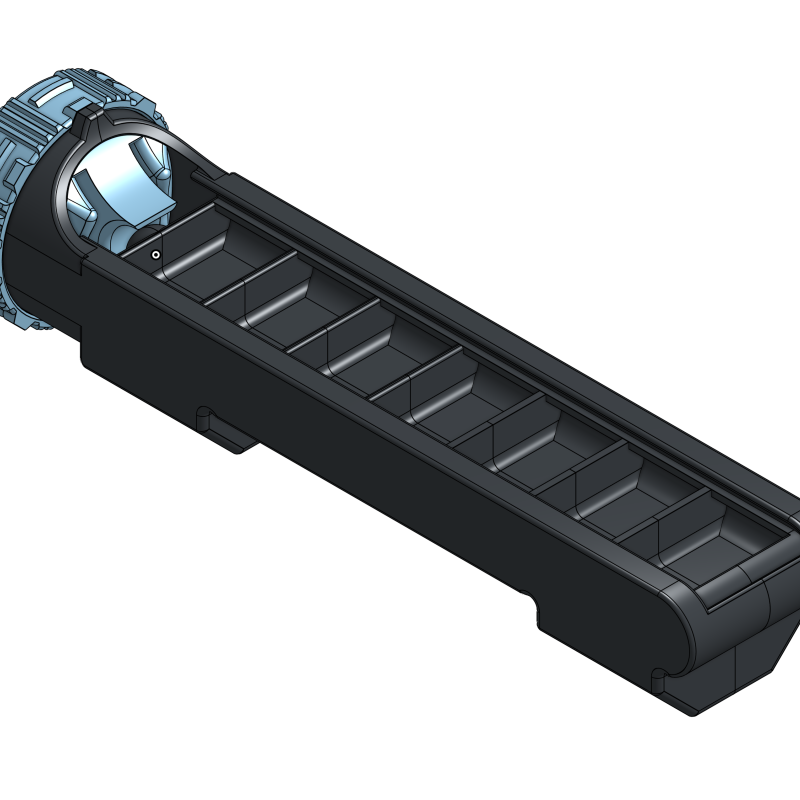 Kapsül Kilitli İlaç Kutusu - 3D Baskı Güvenli Hap Organizatörü