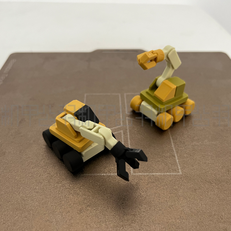 Shuangshuang Döner Yan Duvar Mühendislik Kepçe Kamyonu 3D Baskı Modeli