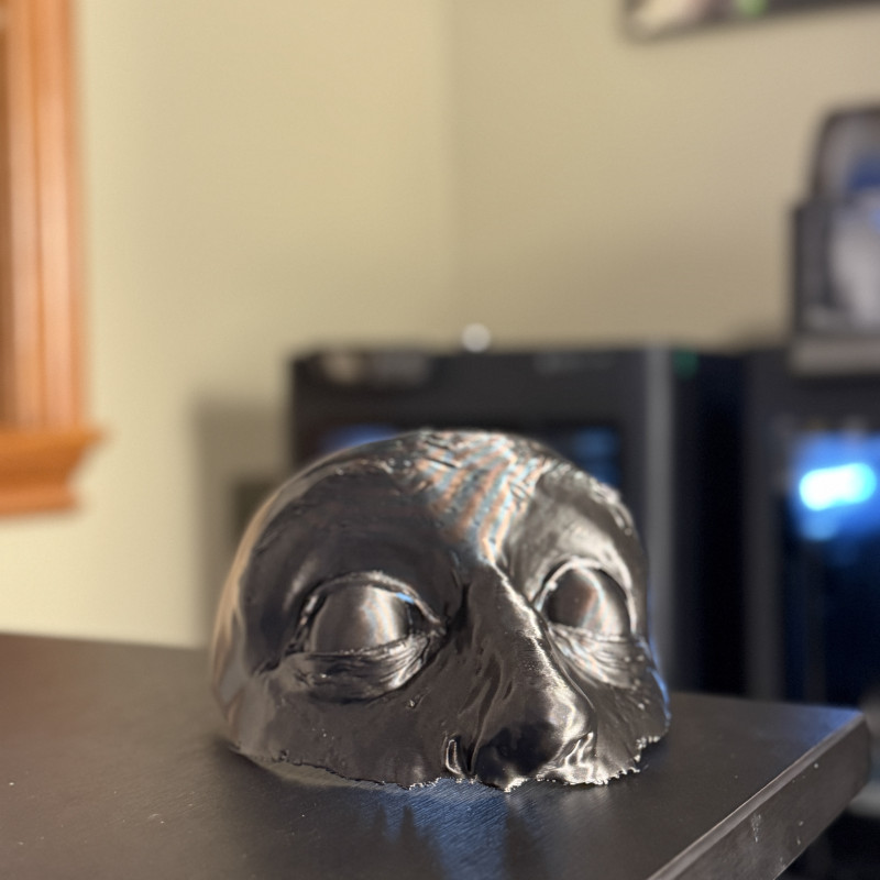 Uyanış Yüz Maskesi - 3D Baskı Korku Dekoru ve Aksesuarı