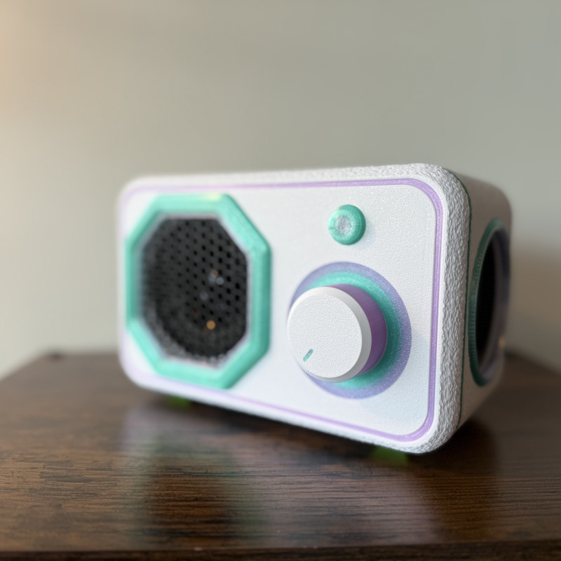 AfterGlow Bluetooth Hoparlör - 3D Baskılı DIY Hi-Fi Ses Sistemi