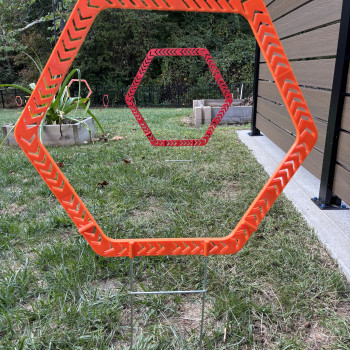 Tiny Whoop FPV Drone Yarış Kapısı - 3D Baskılı Drone Parkuru