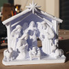 Minimalist Noel Doğuşu Sahnesi - PLA 3D Baskı Dekorasyon