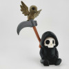Sevimli Grim Reaper İskelet Denge 3D Baskı Halloween Dekor